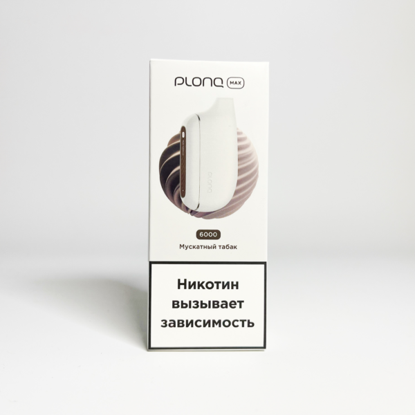 Plonq MAX 6000 Мускатный табак