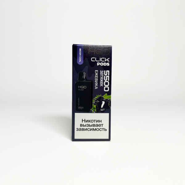 Картриджи для HQD Click pods 5500 Ежевика
