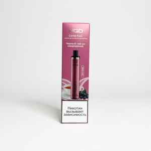 HQD Cuvie plus 1200 Черный чай со смородиной
