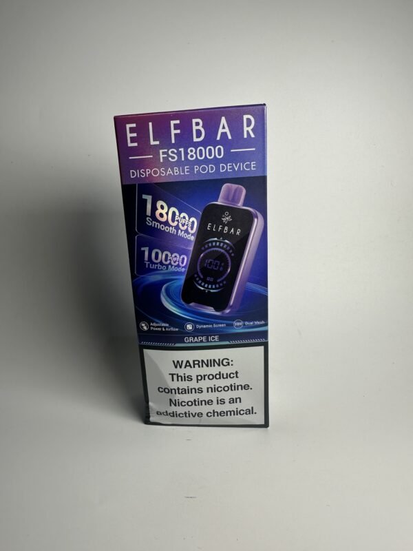 ELF BAR FS 18000 Виноград лед