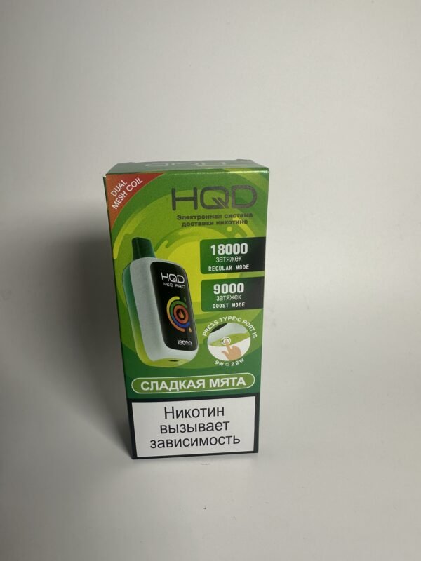 HQD NEO PRO 18000 Сладкая мята