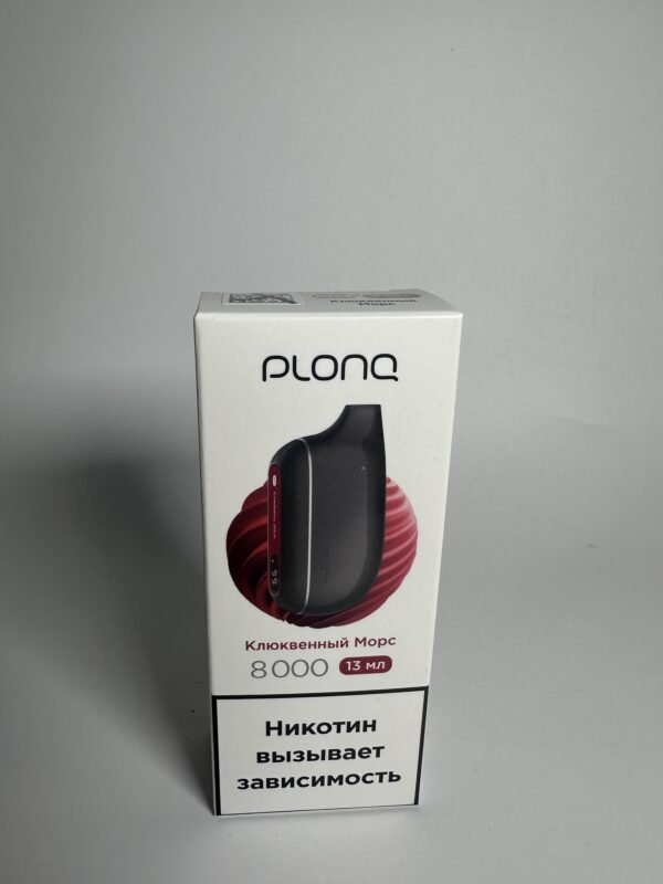 Plonq MAX S 8000 Клюквенный морс