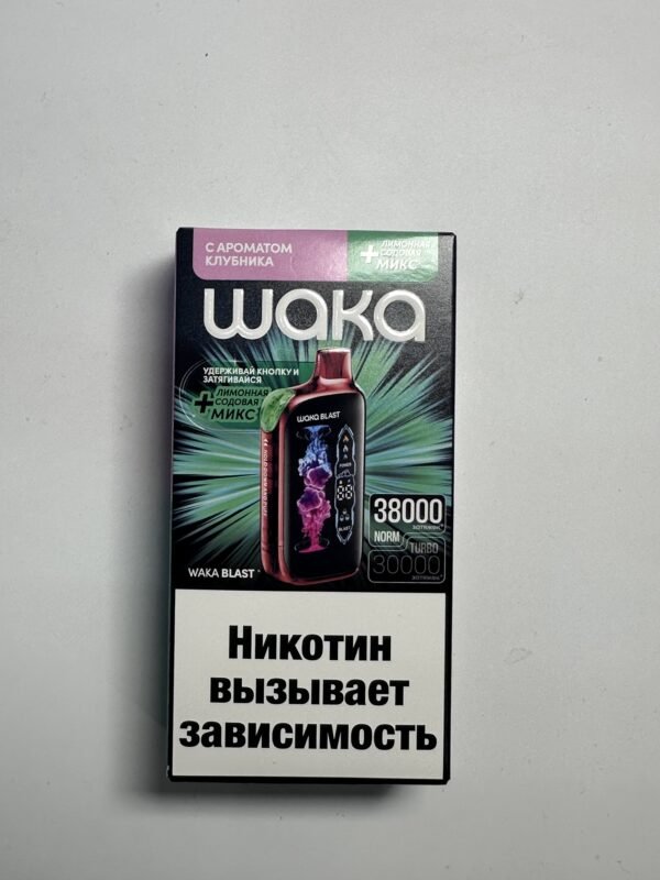 WAKA 38000 Клубника лимонная содовая