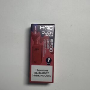 Картриджи для HQD Click pods 5500 Гранатовый сок со смородиной и лимон