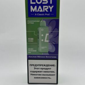 Lost Mary X-link картридж Кислое яблоко виноград (Классическая линейка)