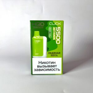 HQD Click 5500 устройство и картридж Ледяная мята