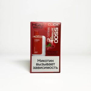 HQD Click 5500 устройство и картридж Красный мохито
