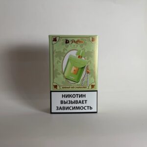 Puffmi Flora 25000 Зеленый чай с маракуйей