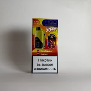 HQD Click plus 30000 Клубника - Банан