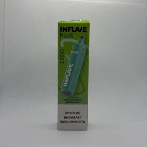 inflave Plus 2200 Зеленое яблоко и зеленый чай