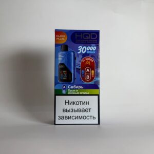 HQD Click plus 30000 Сибирь - Хвоя и лесные ягоды