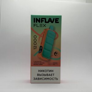 Inflave Flex 12000 Зеленое яблоко малина лайм
