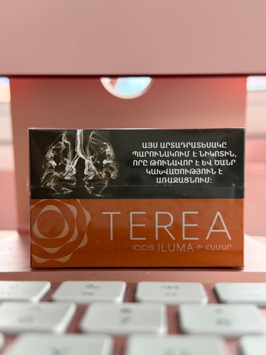 TEREA Amber Табак с древесно-ореховыми нотками (Армения)
